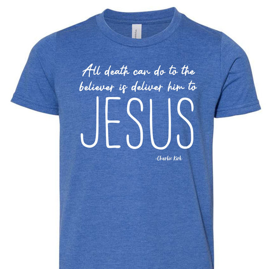 Charlie Kirk Quote Tee