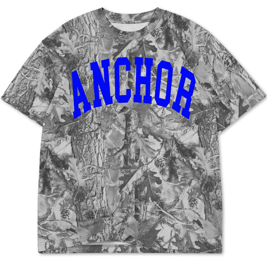 Anchor Vintage Gray Camo Tee