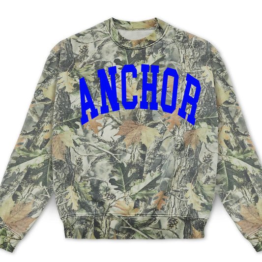 Anchor Vintage Wood Camo Sweatshirt