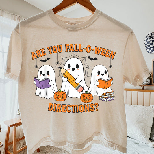 Are you fall o ween directions? Boxy Crop Tee