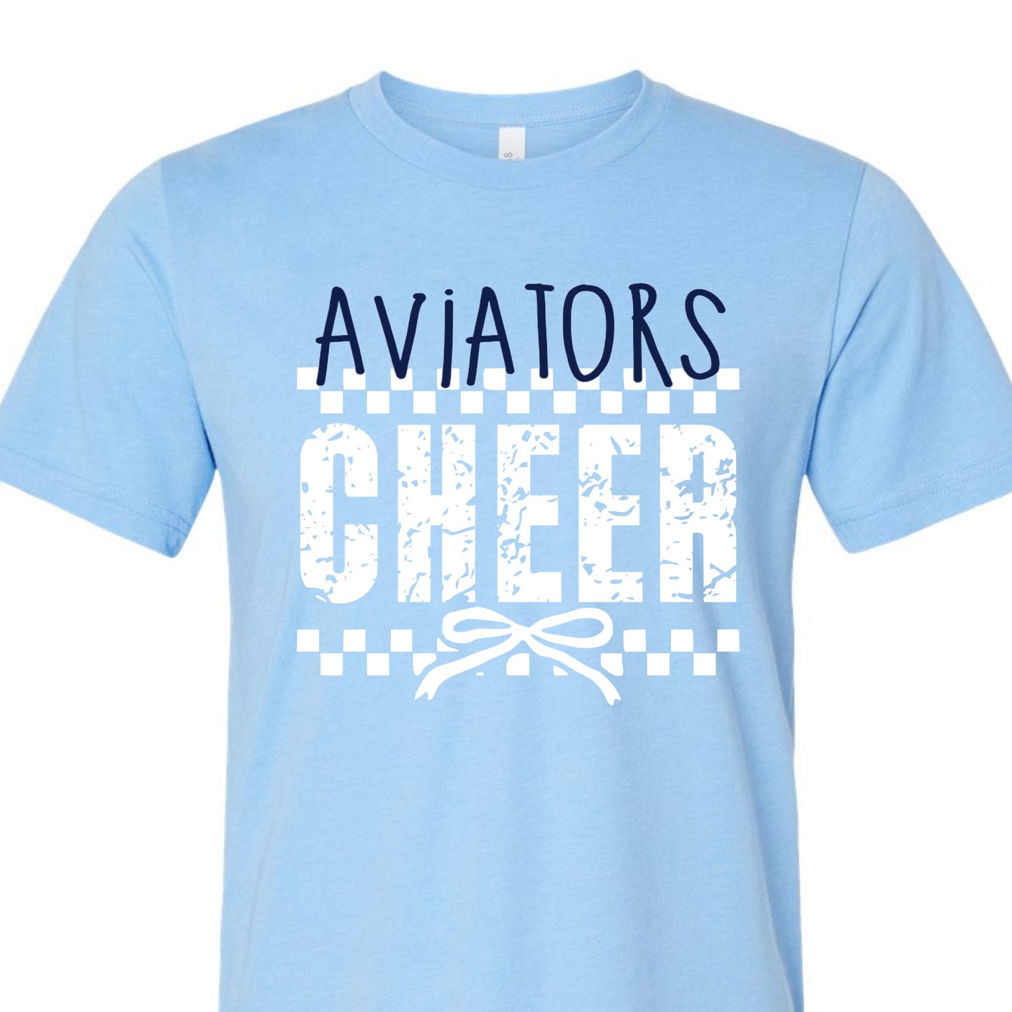 Aviators Checkerboard Cheer Tee