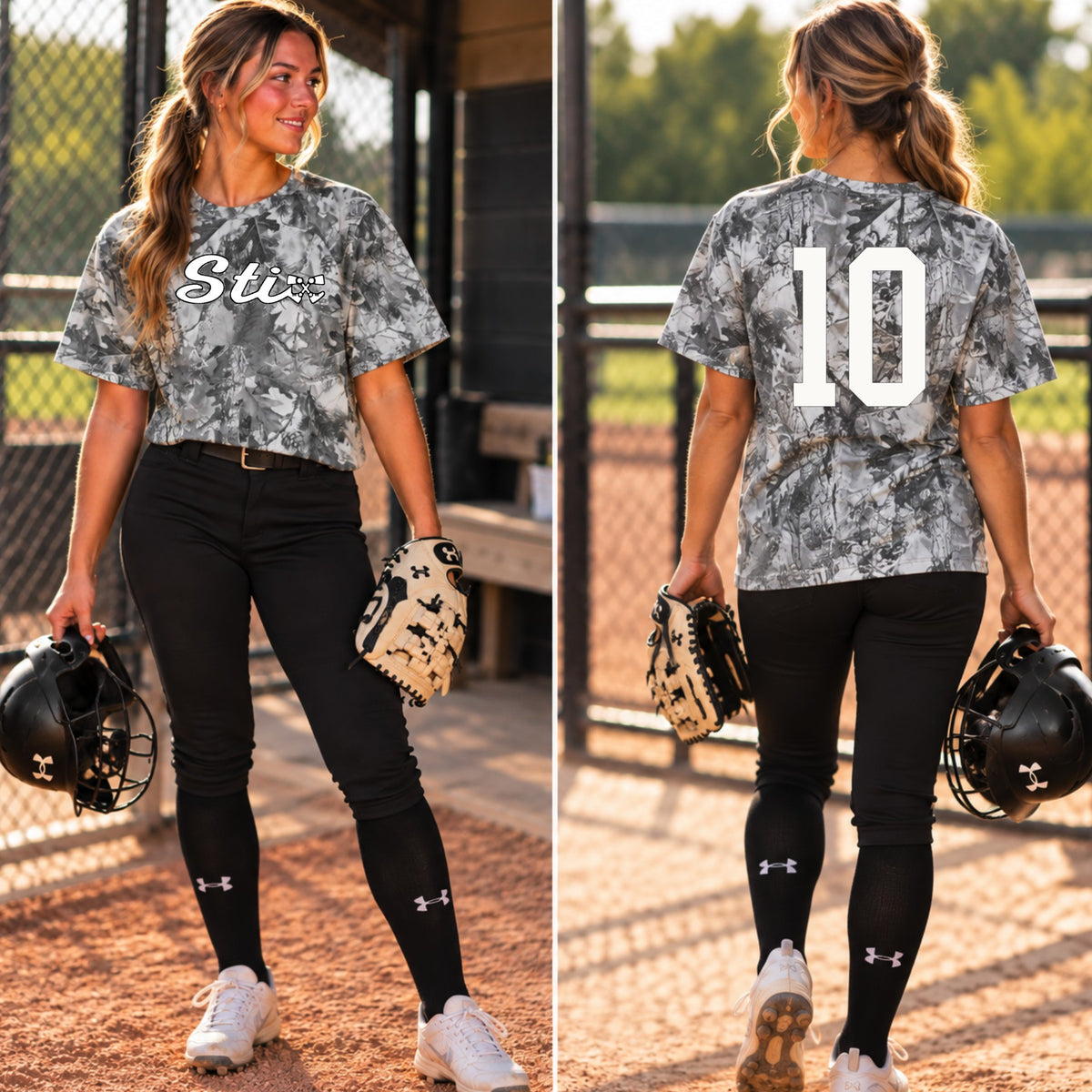BlueStix Camo Jersey Tee
