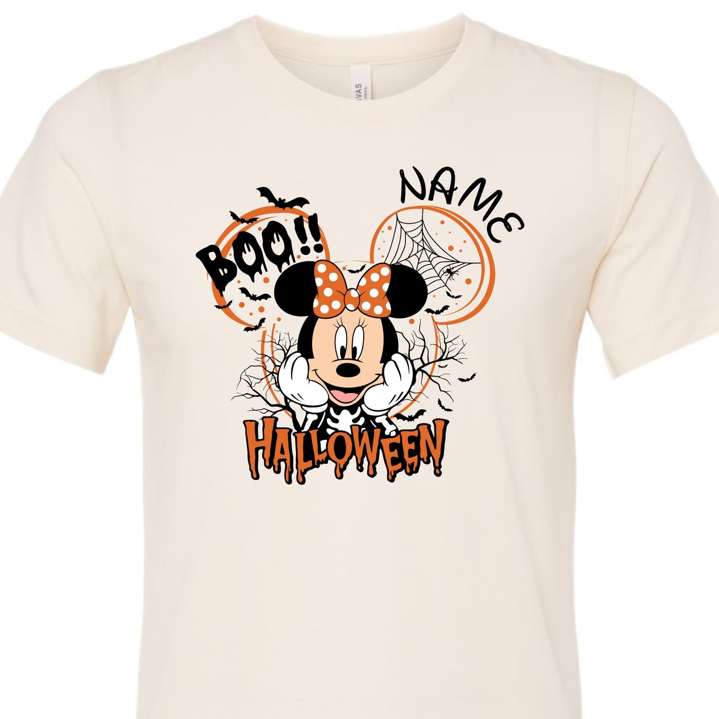 Custom Minnie Halloween Tee