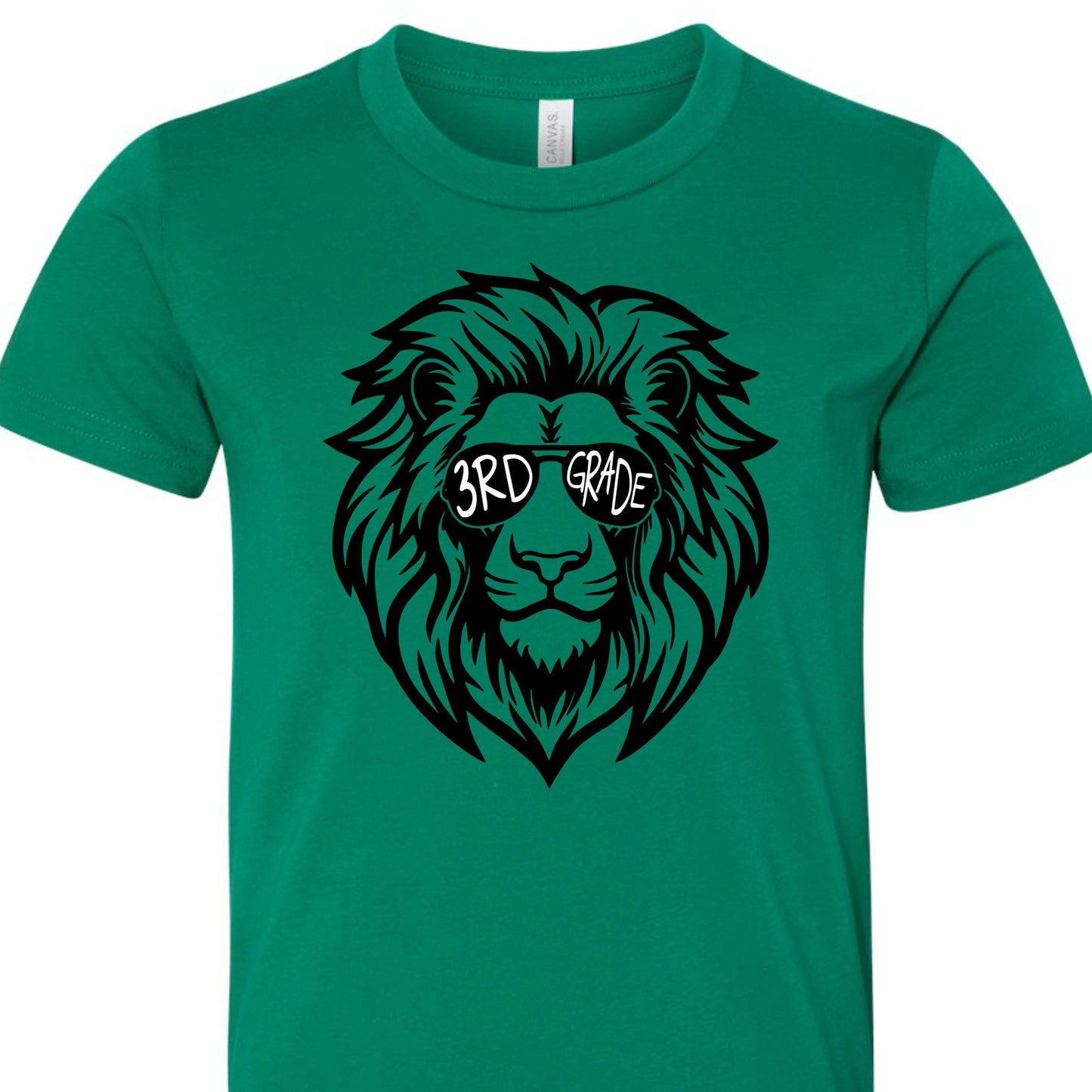 Lion Sunglasses 3rd Grade Tee