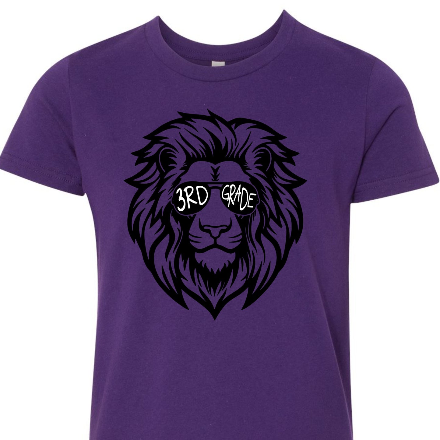 Lion Sunglasses 3rd Grade Tee