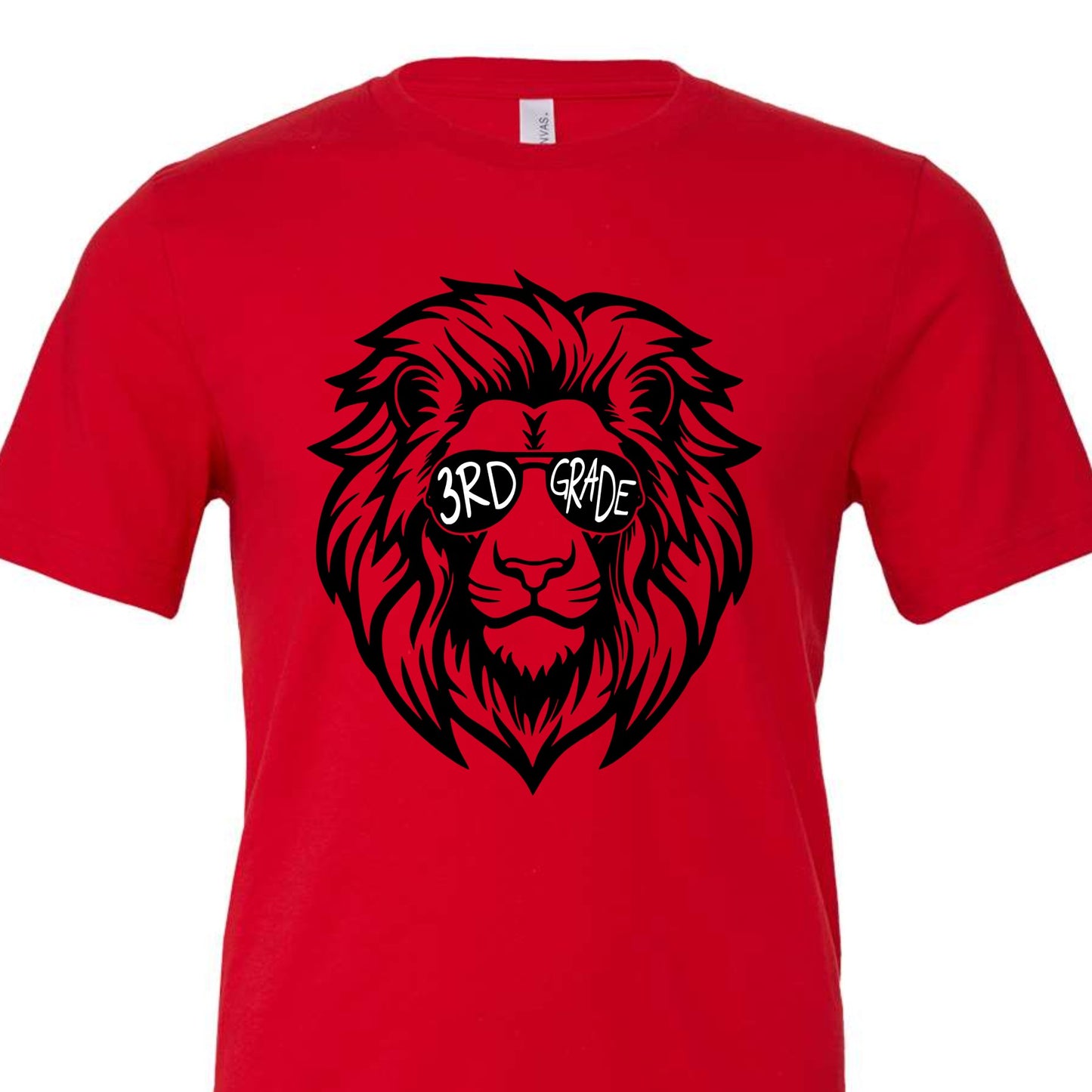 Lion Sunglasses 3rd Grade Tee