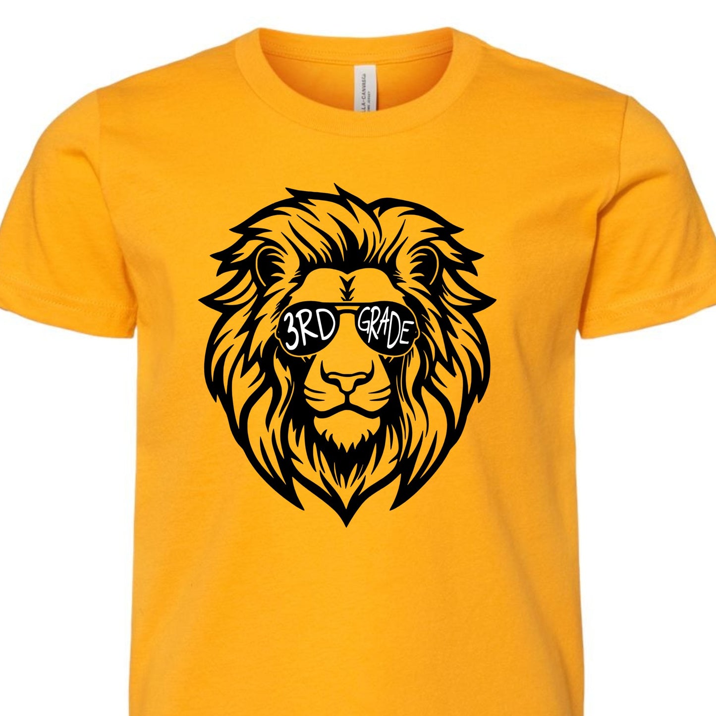 Lion Sunglasses 3rd Grade Tee