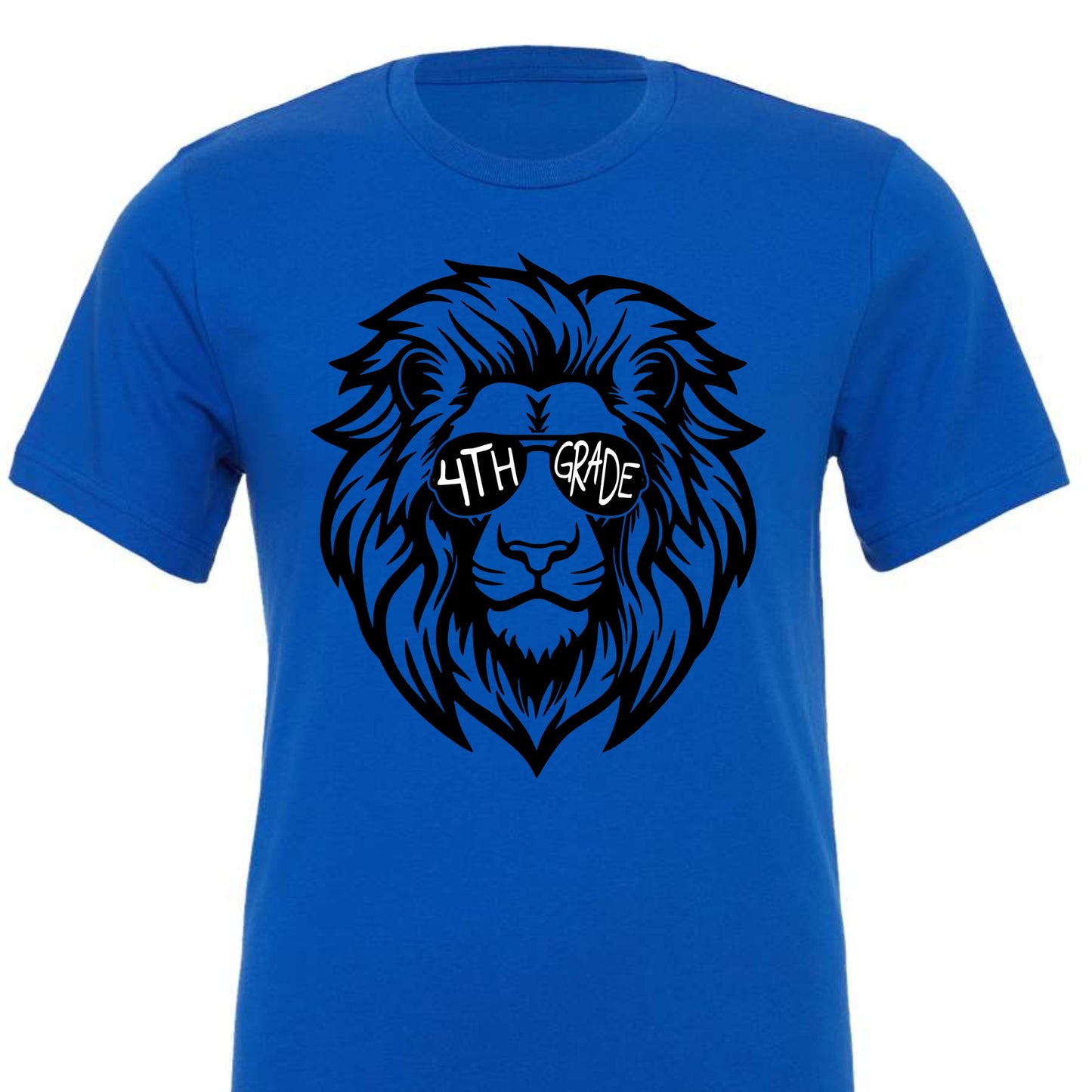 Lion Sunglasses 4th Grade Tee