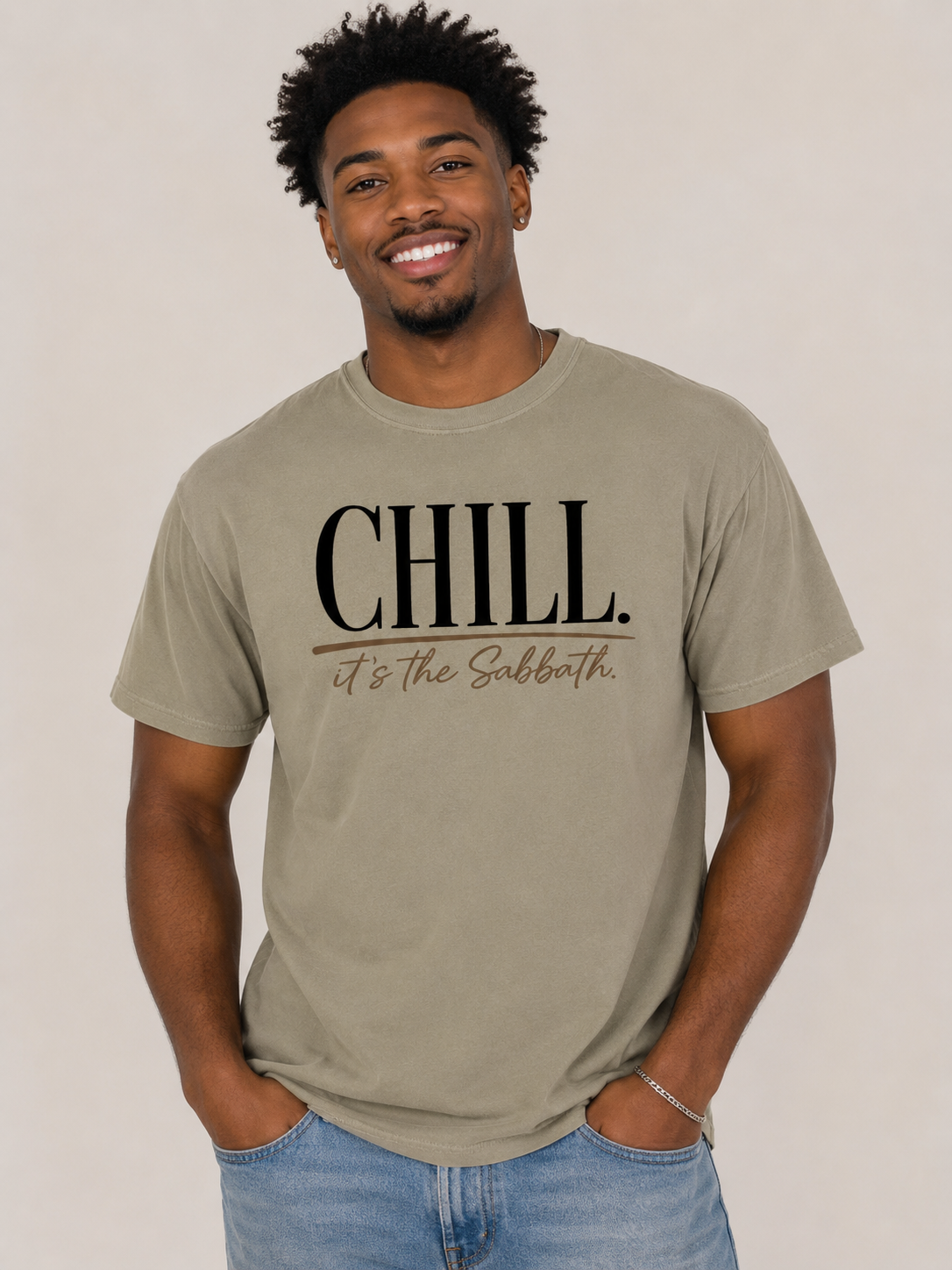 Chill. It's the Sabbath Tee