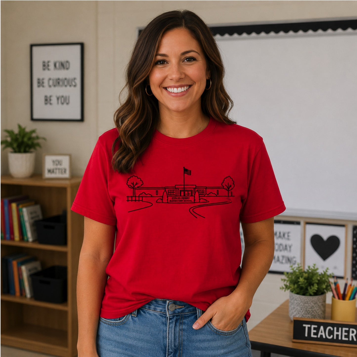 Coles Ferry Elementary Sketch Tee