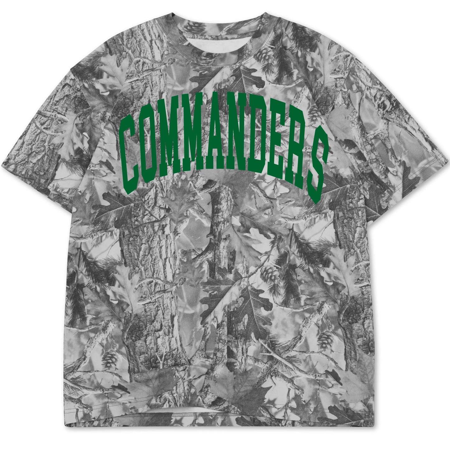 Commanders Vintage Gray Camo Tee