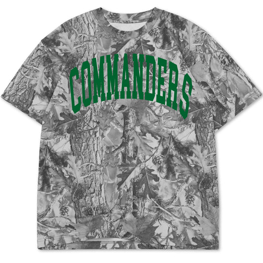 Commanders Vintage Gray Camo Tee
