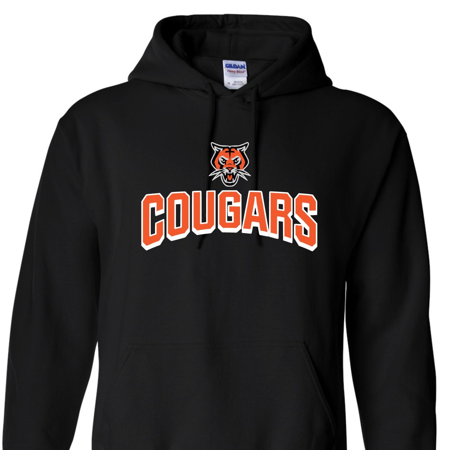 Cougars Black Hoodie