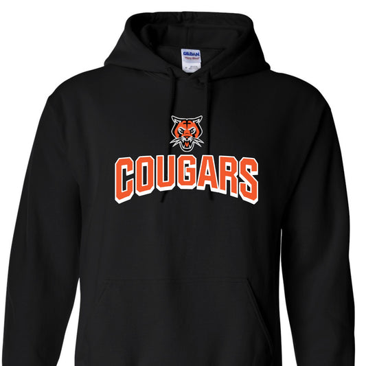 Cougars Black Hoodie