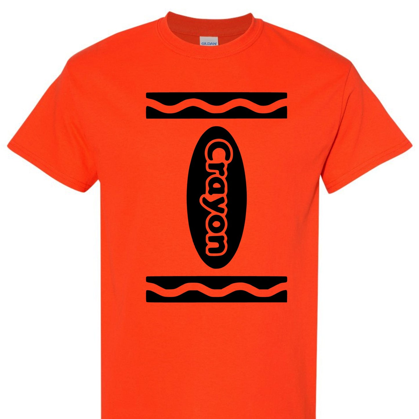 Crayon Halloween Tee