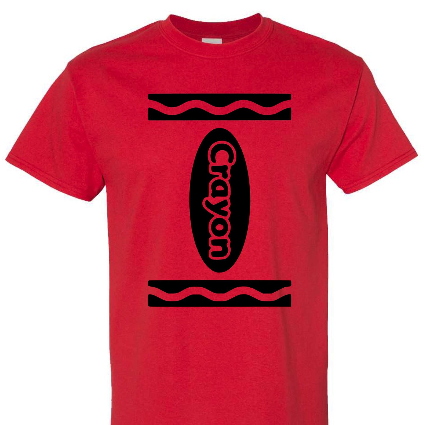 Crayon Halloween Tee