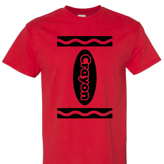 Crayon Halloween Tee