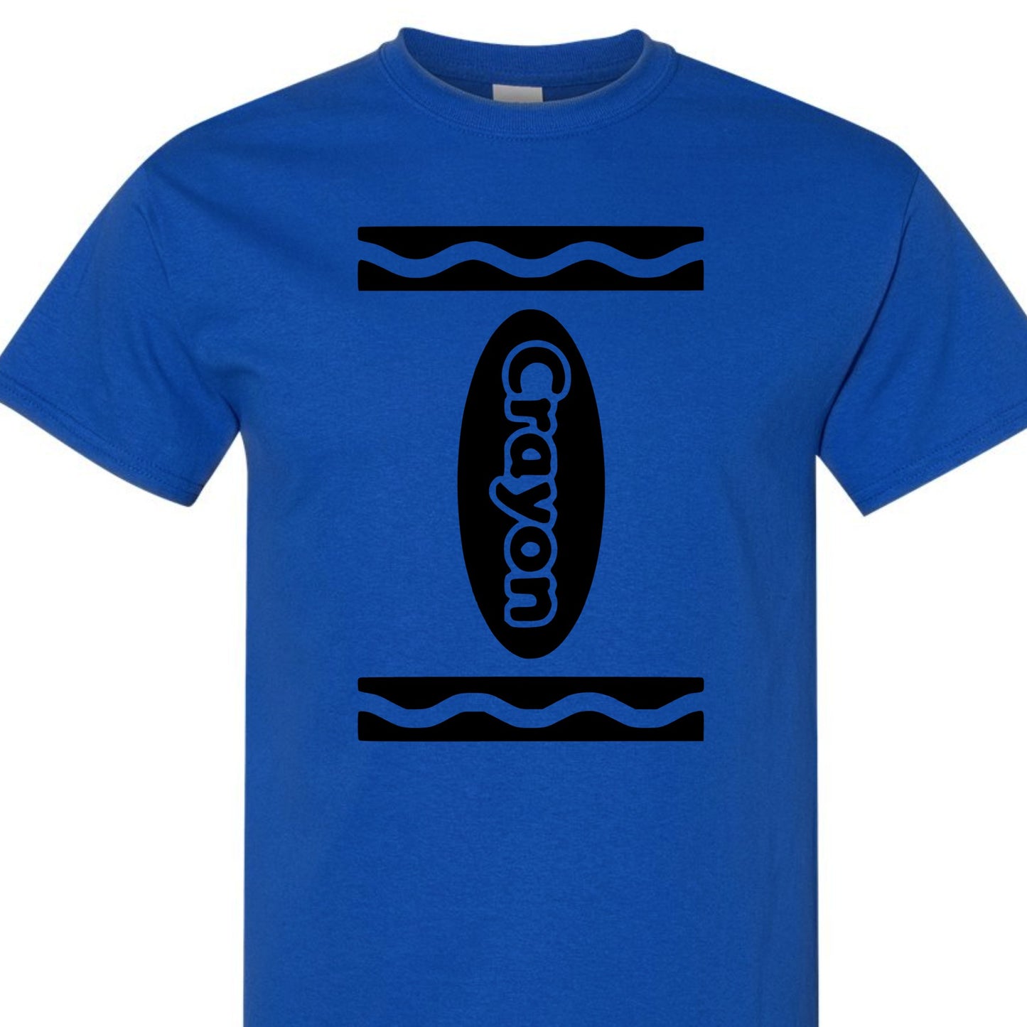 Crayon Halloween Tee