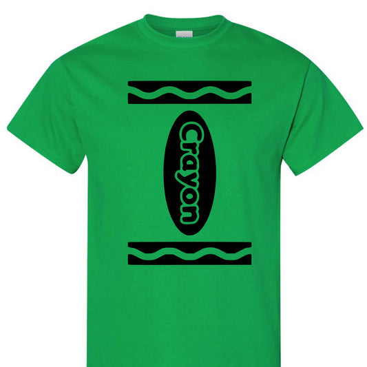 Crayon Halloween Tee