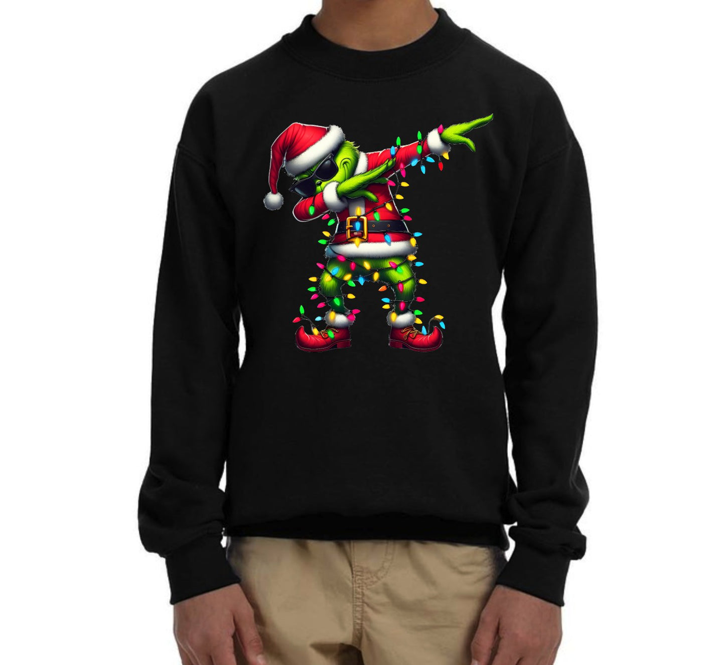 Dabbing Grinch Sweatshirt