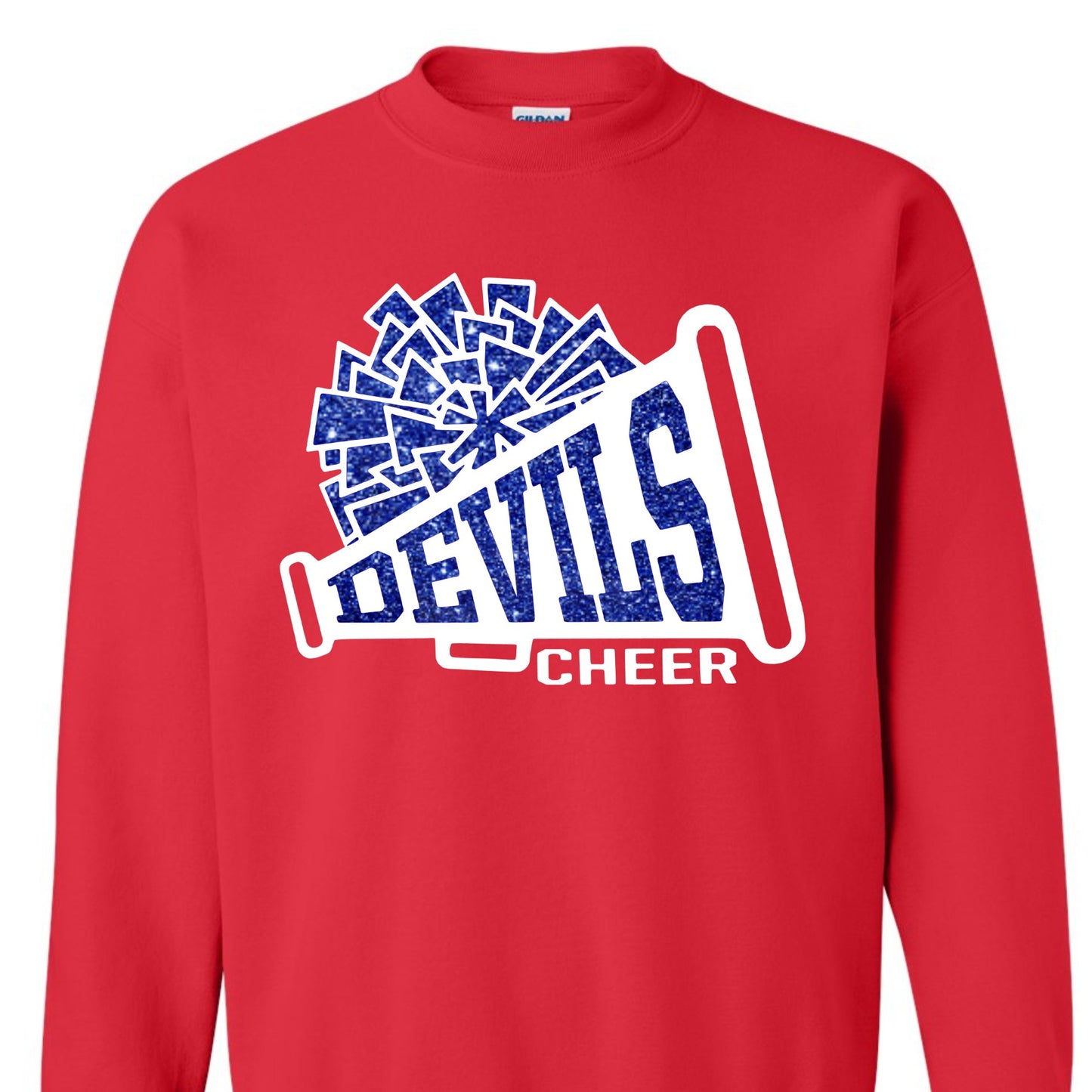 Devils Sparkle Cheer Sweatshirt