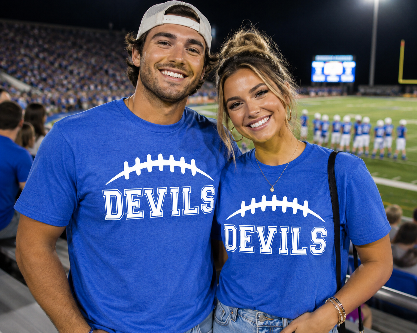 Devils Varsity Football Tee