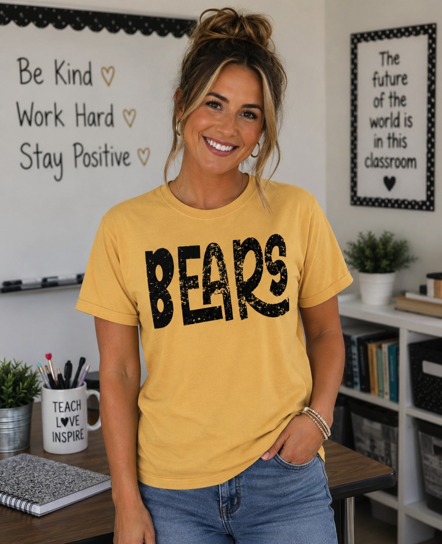 Distressed Bears Fun Little Tee