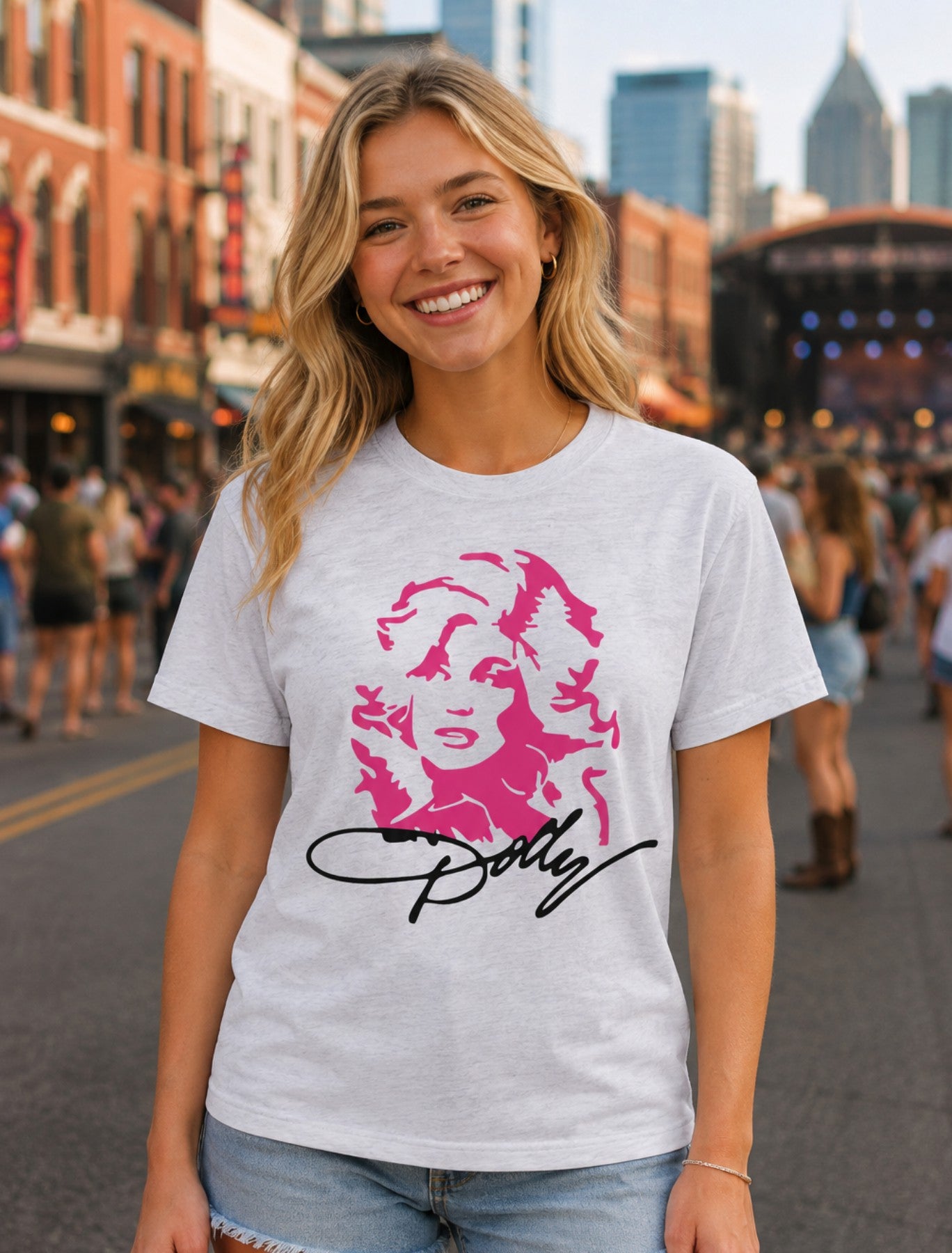 Dolly Signature Portrait Tee