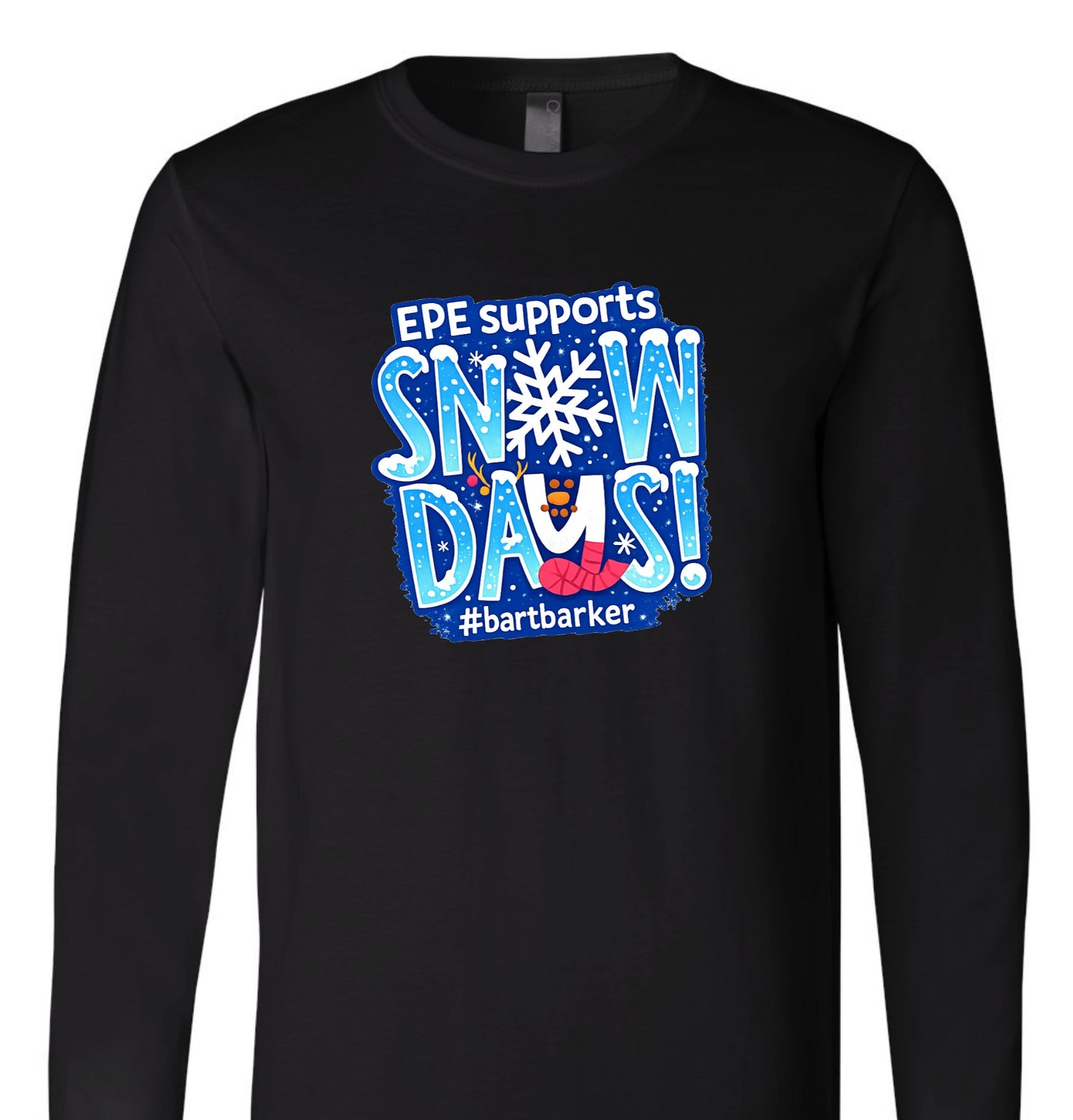 EPE Supports Snow Days Long Sleeve Tee