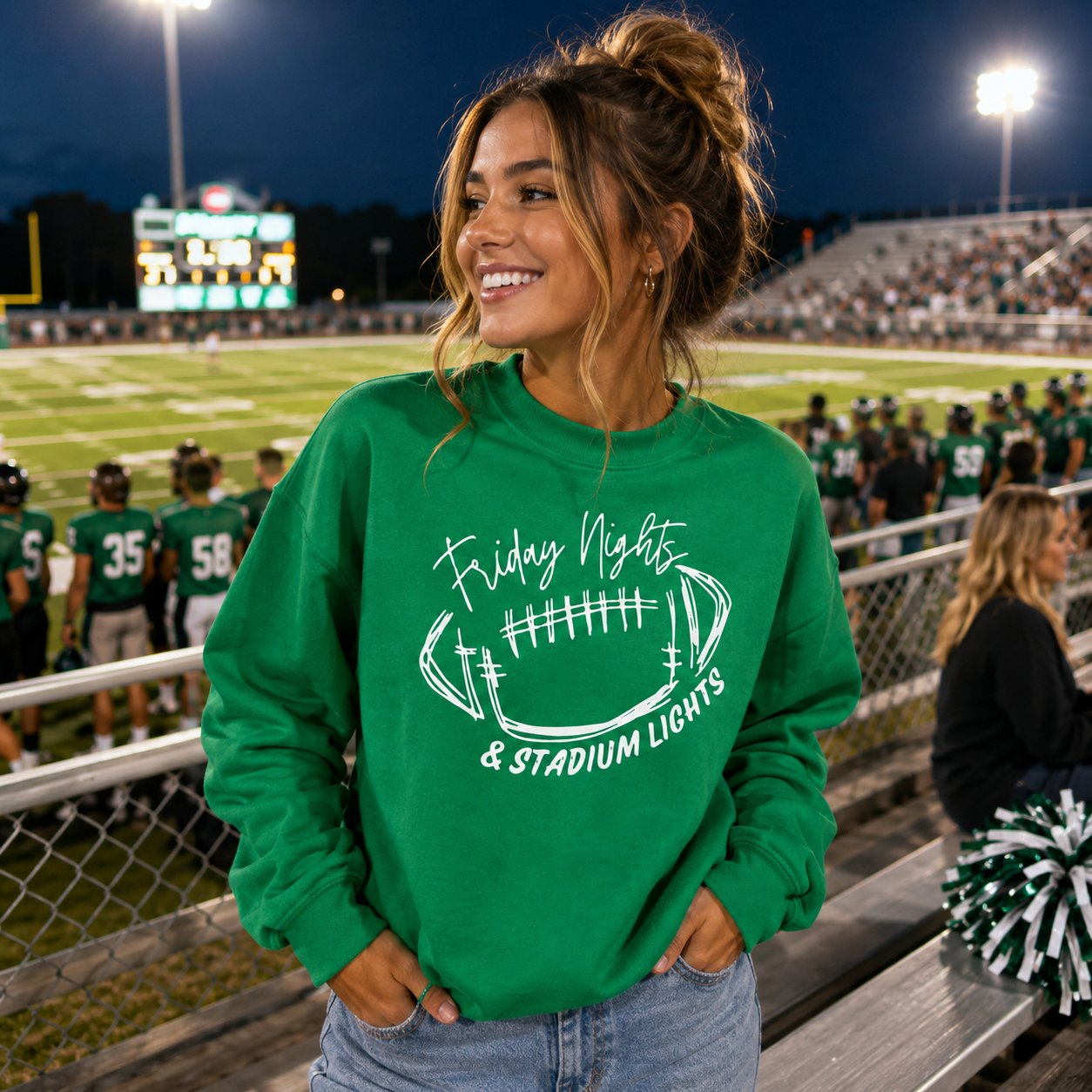 Friday Nights & Stadium Lights Crewneck