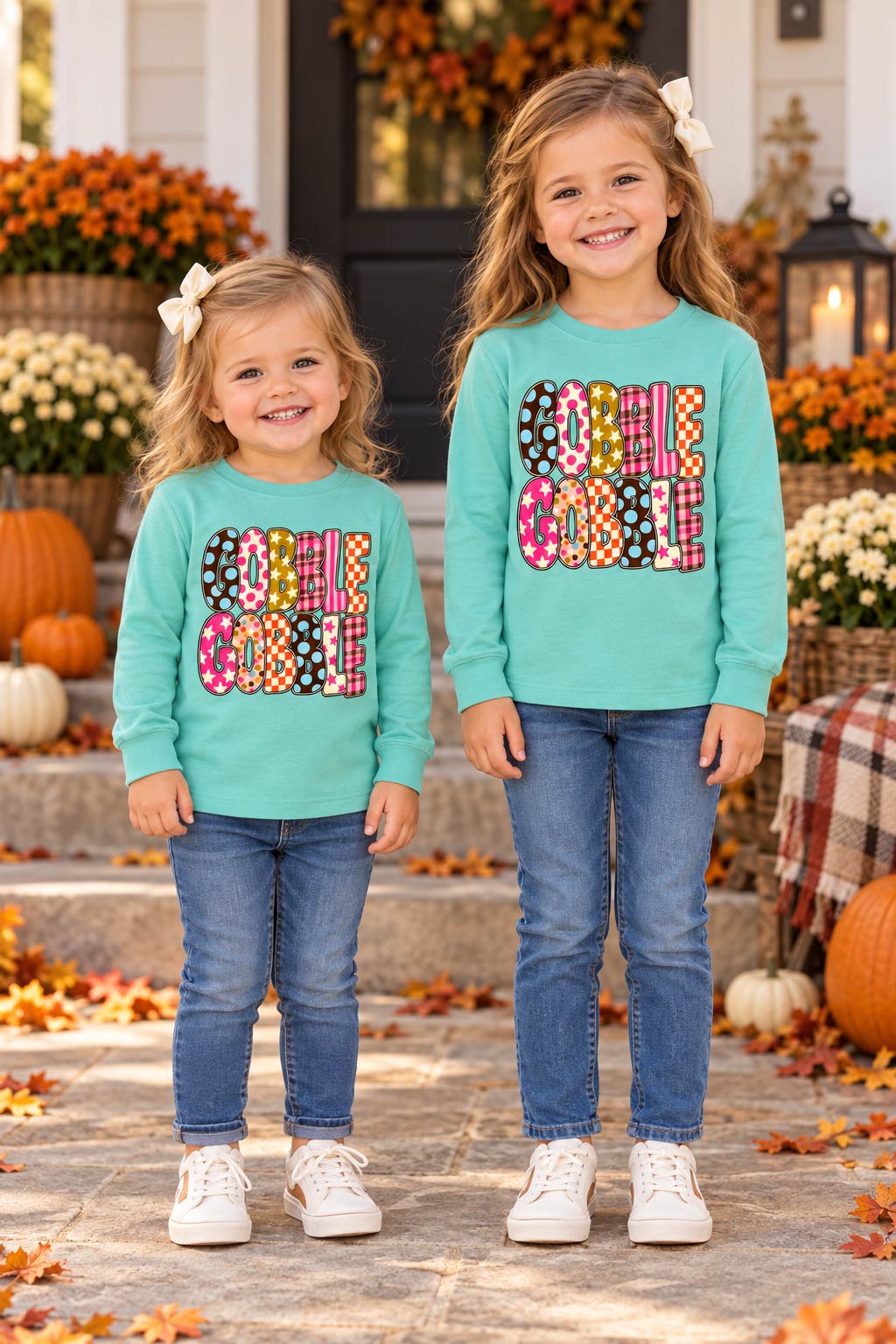 Gobble Gobble Fun Long Sleeve Tee