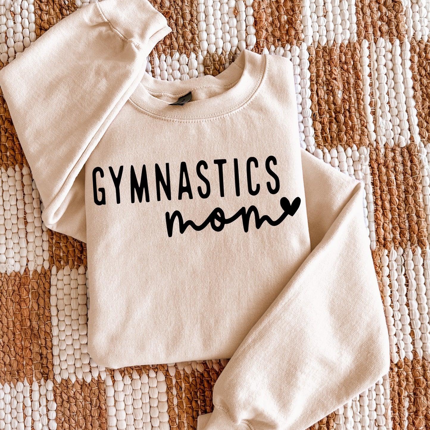Gymnastics Mom Sweatshirt – Classic Script Crewneck