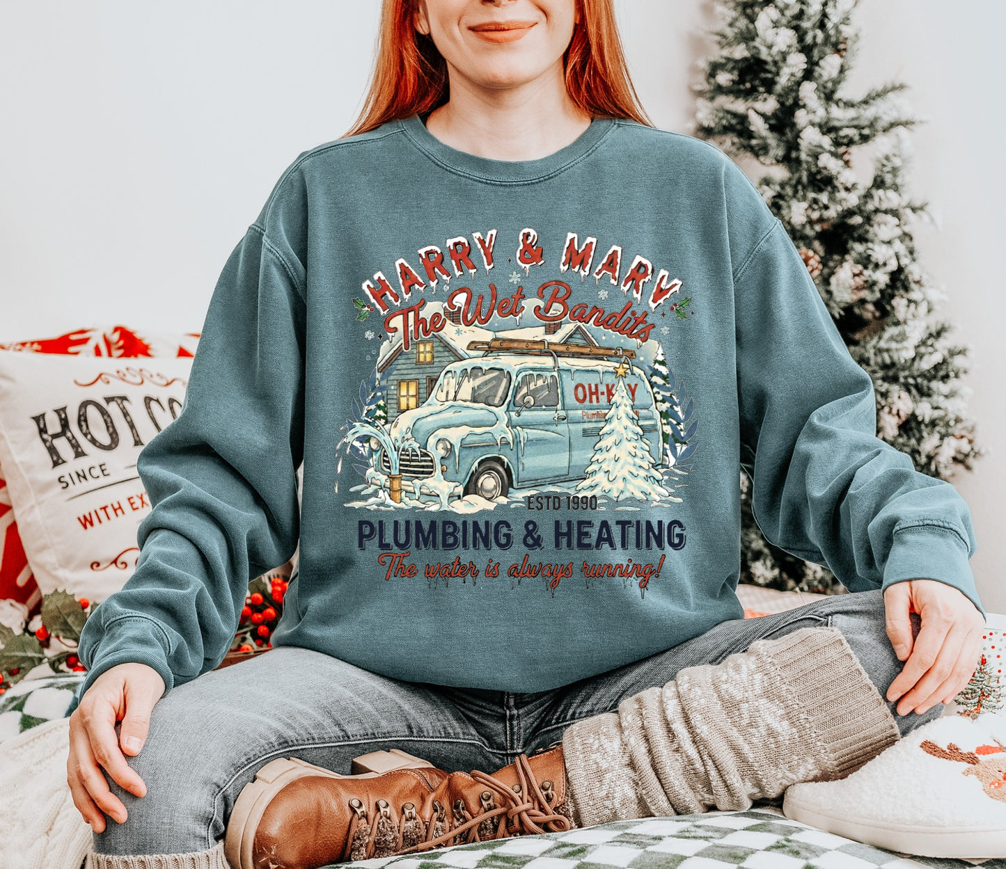 Harry & Marv Comfort Colors Sweatshirt