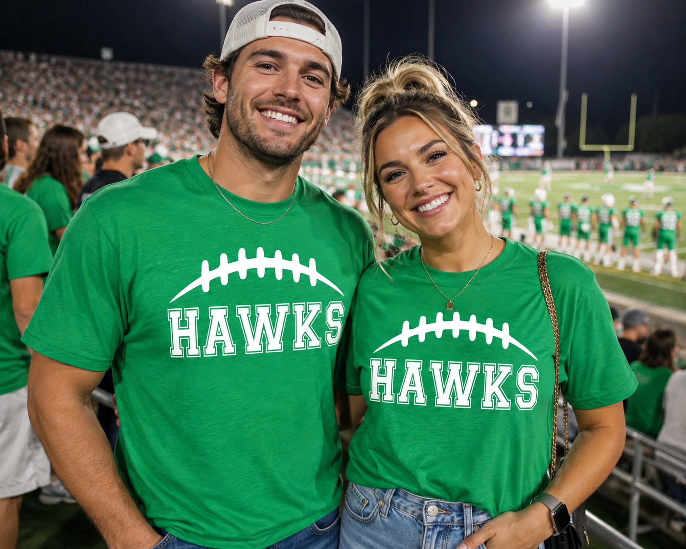 Hawks Varsity Football Tee