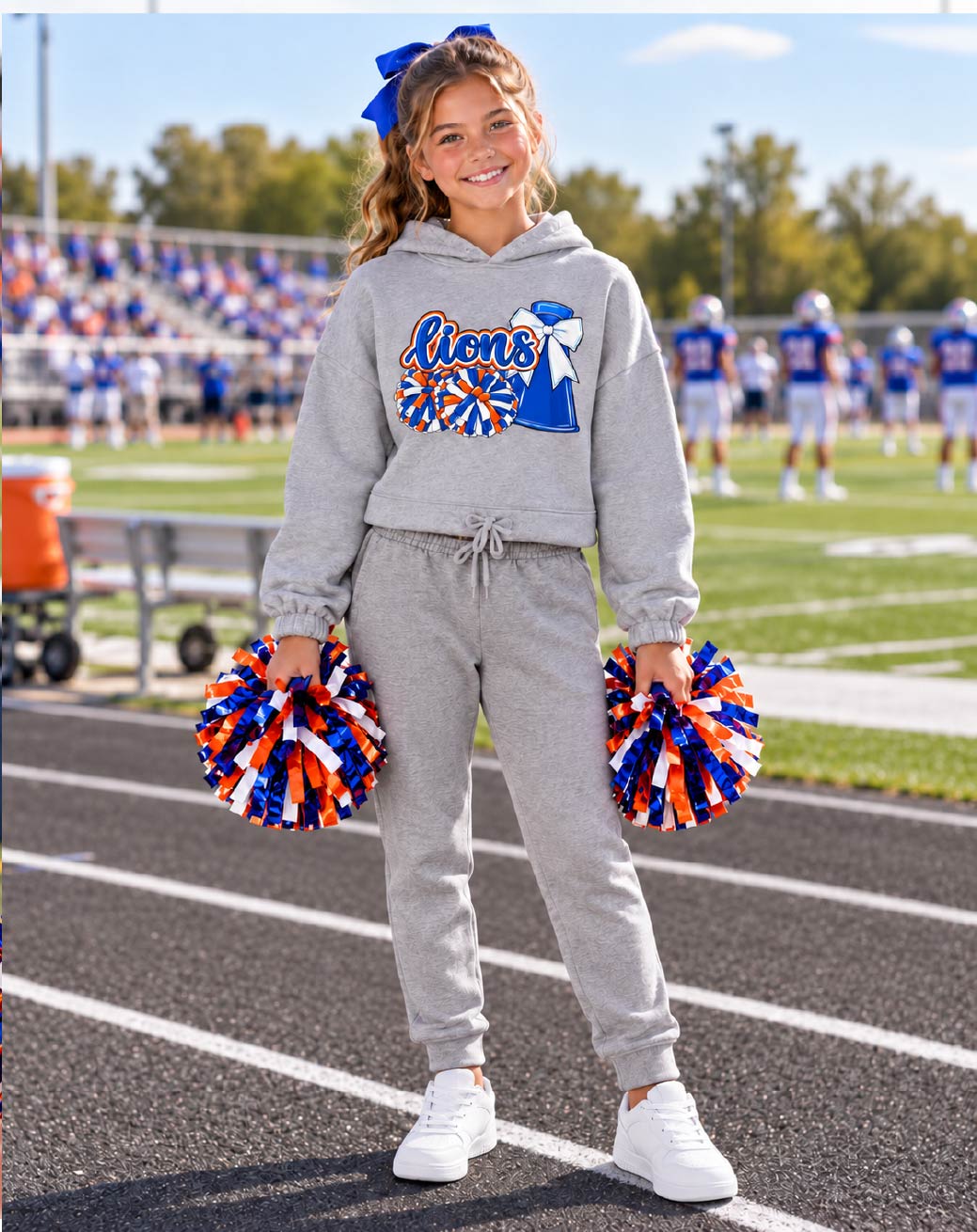 Heather Gray Youth Cheer Joggers