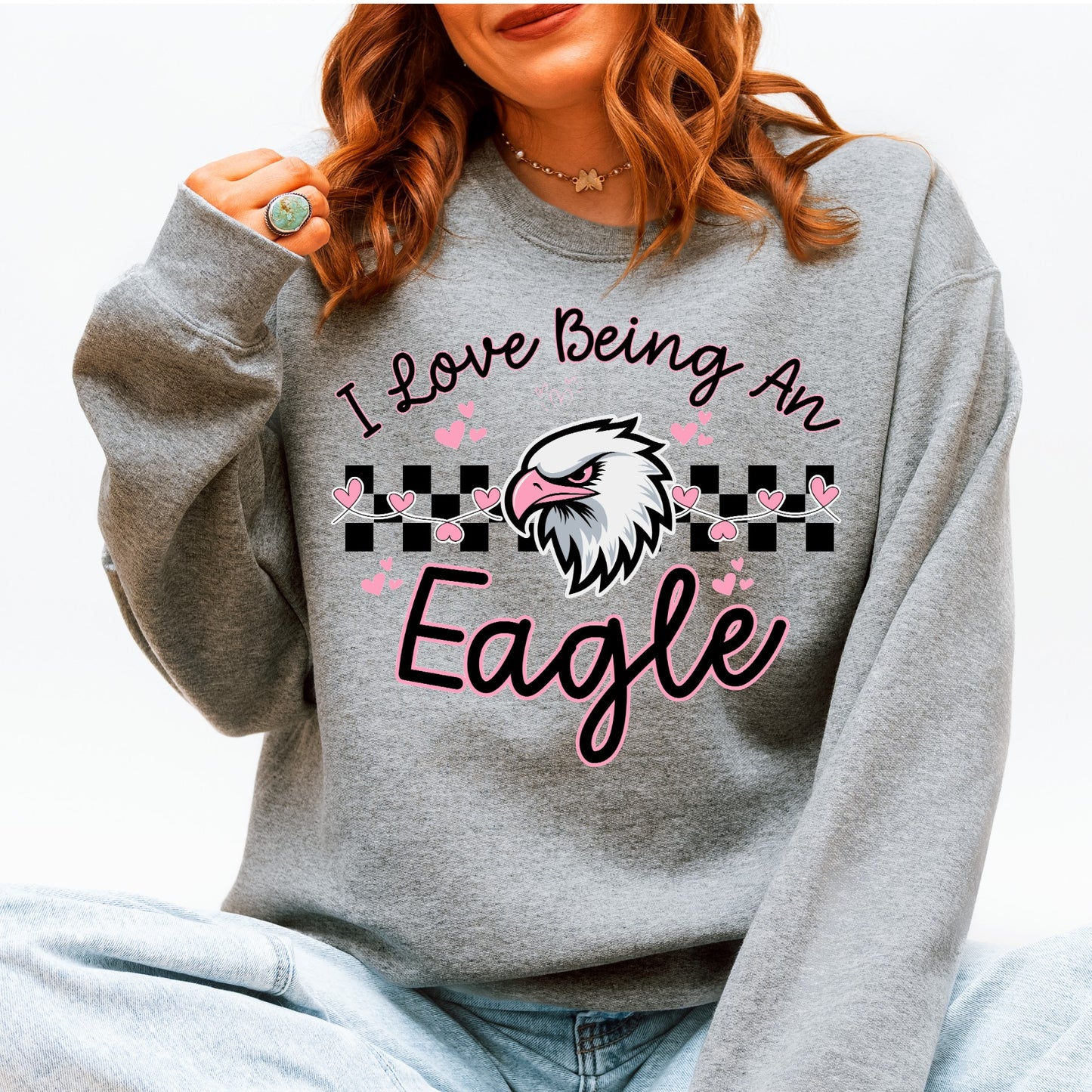I Love Being an Eagle Crewneck