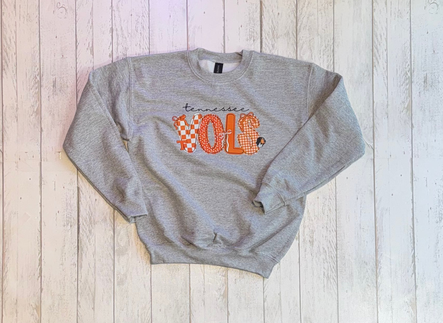 Tennessee Vols Patchwork Sweatshirt