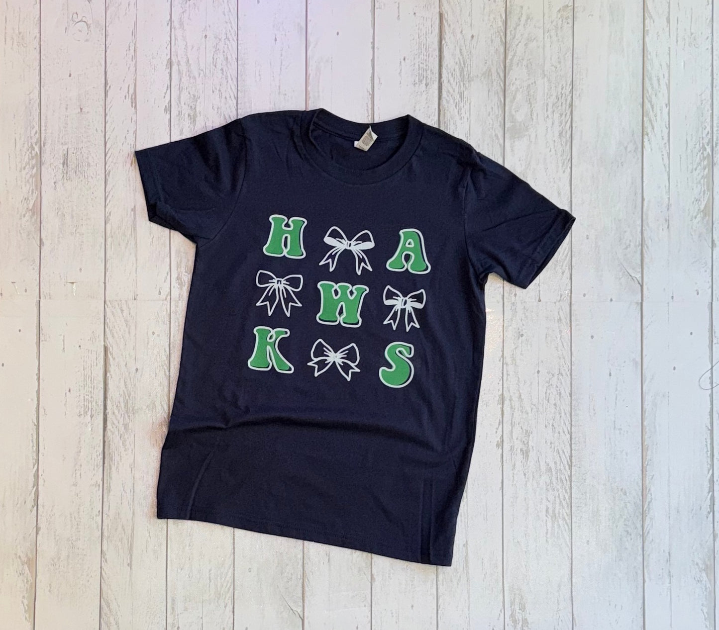 Hawks Bows Tee