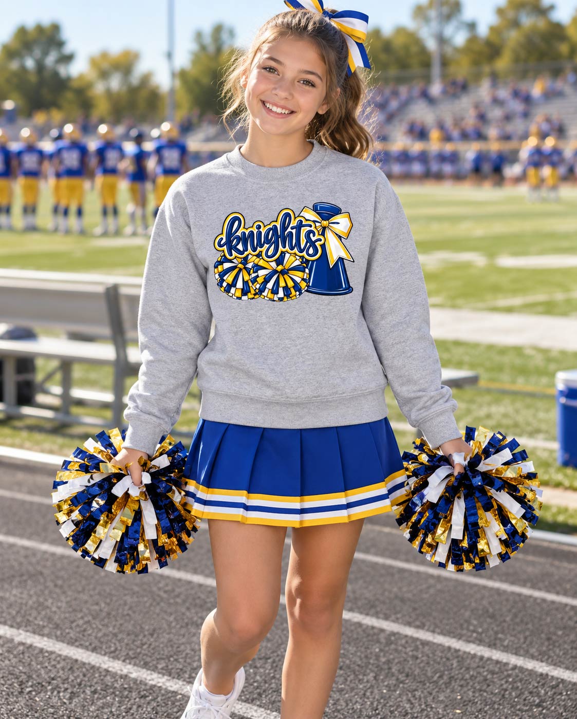 Knights Cheerleader Sweatshirt