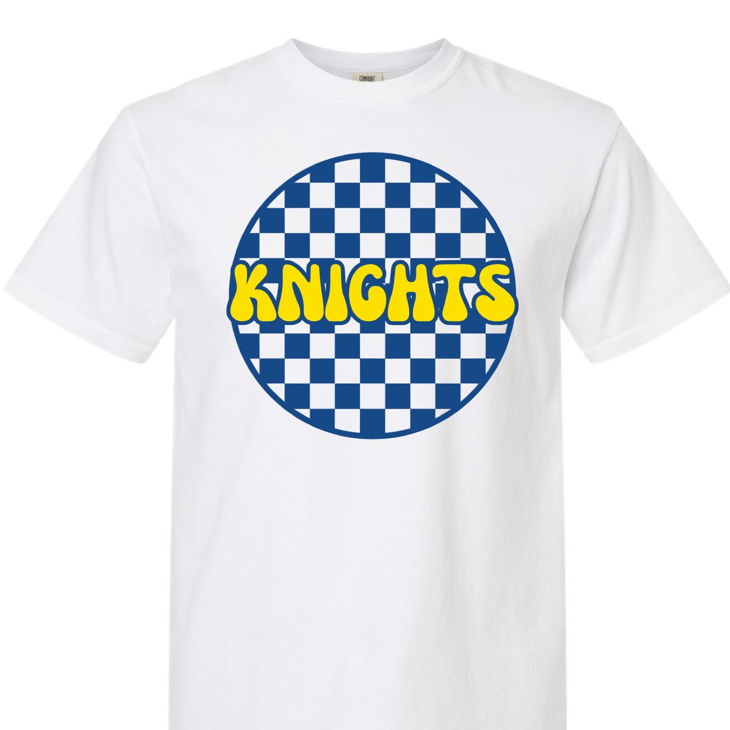 Knights Retro Checkered Tee