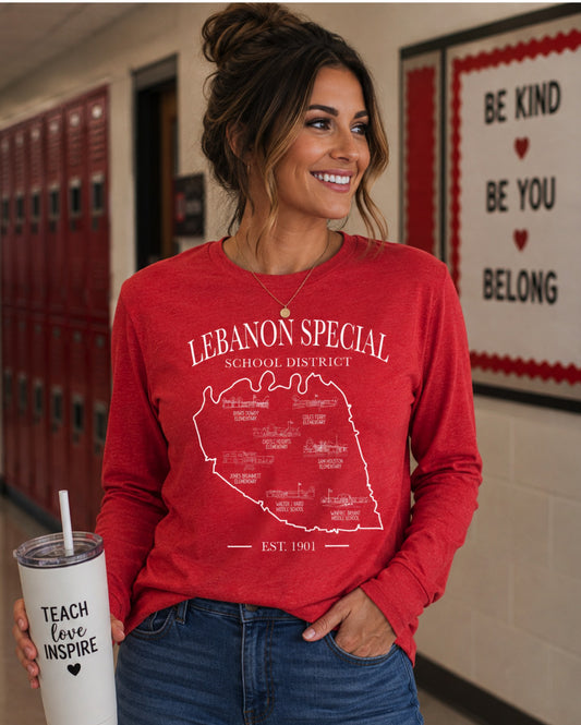 Lebanon Special School District Heritage Long Sleeve Tee