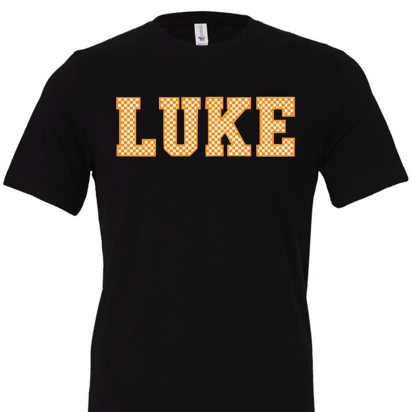 LUKE checkerboard tee