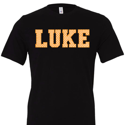 LUKE checkerboard tee