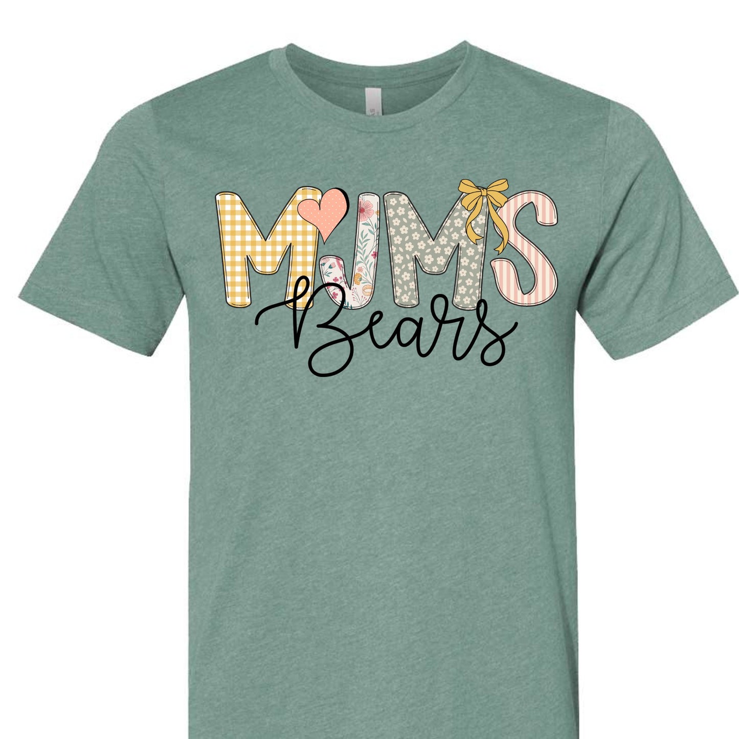 MJMS Bears Preppy Boho Tee