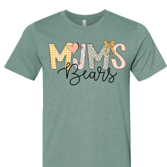 MJMS Bears Preppy Boho Tee