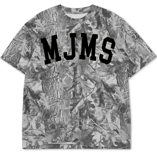MJMS Vintage Gray Camo Tee