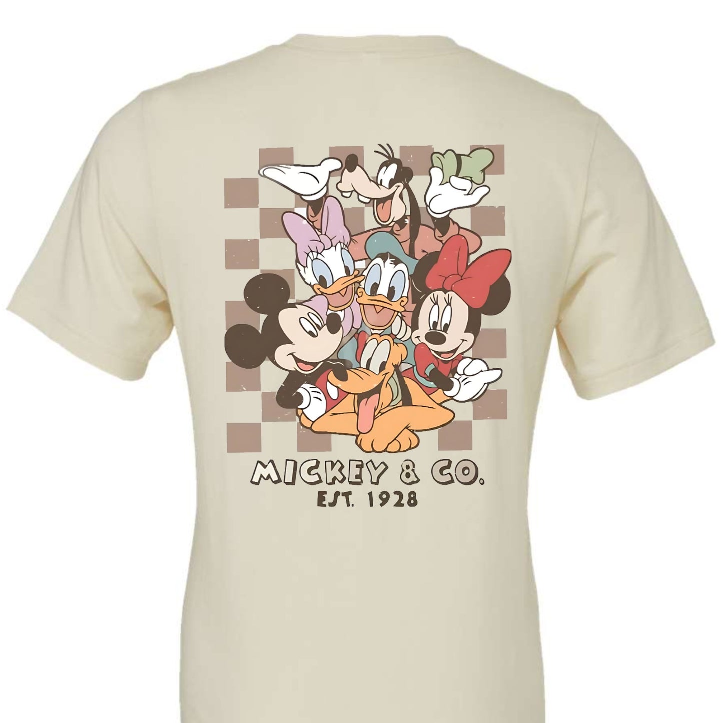 Retro Mickey & Co Boxy Crop Tee