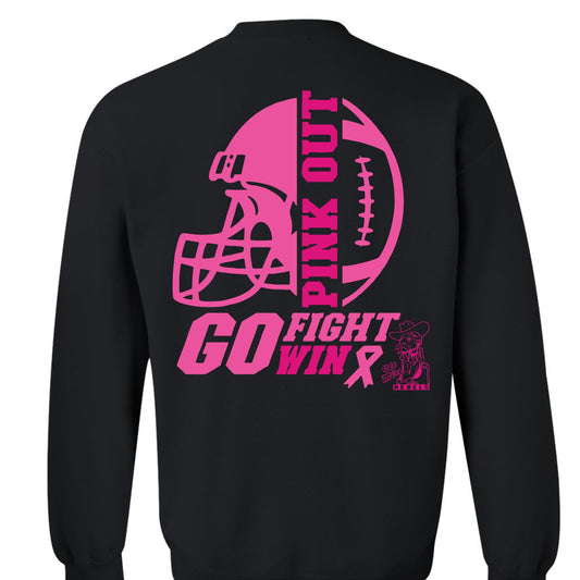 Hotty Toddy Ole Miss Pink Out Sweatshirt