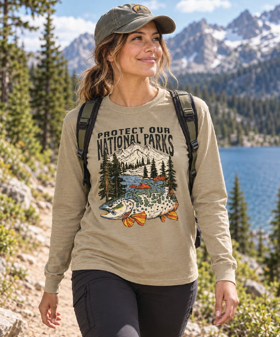 Protect Our National Parks long sleeve tee