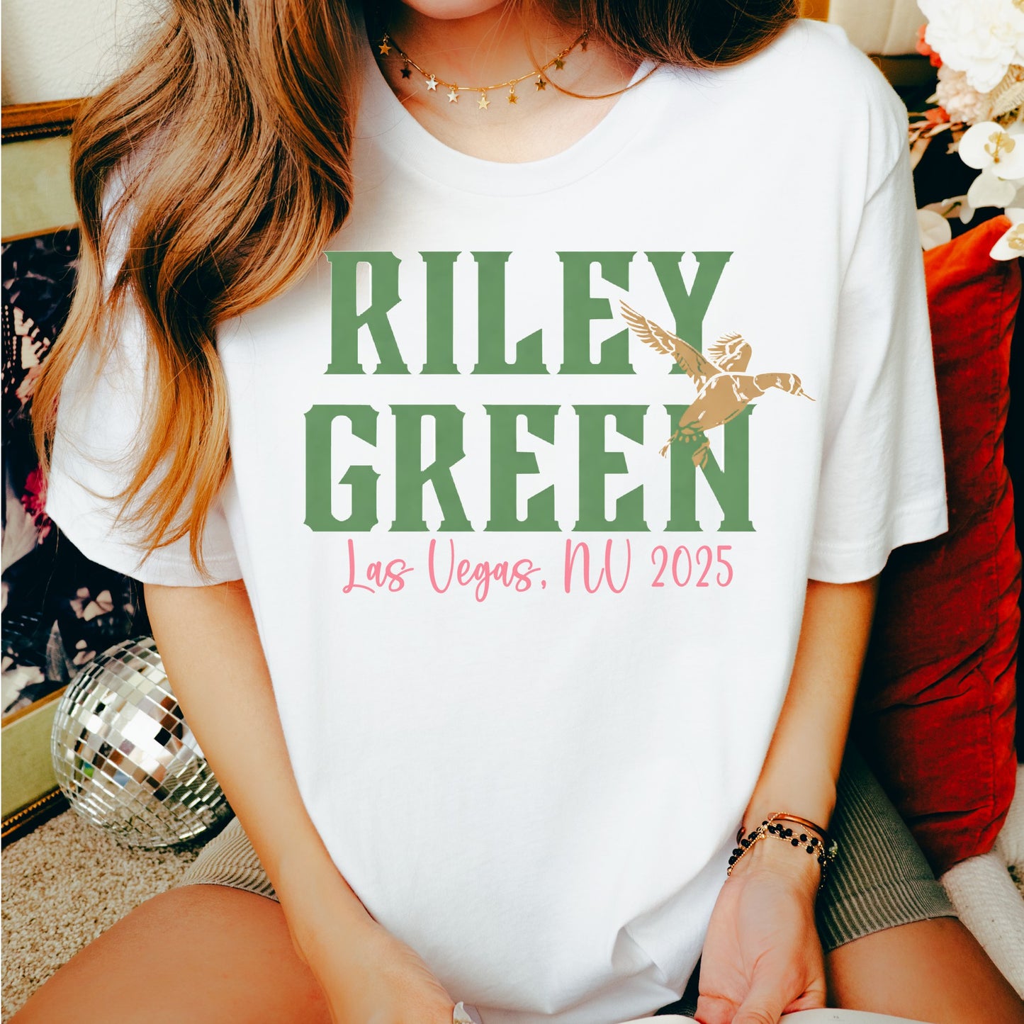 Riley Green Las Vegas 2025 Tee